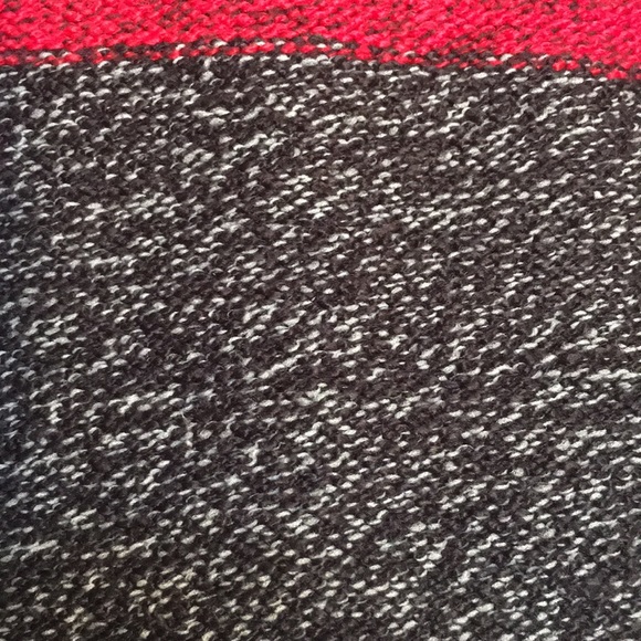 KAREN SCOTT Cable Knit Front Color Block Cowl Neck Sweater with Rib Knit Sleeves - Picture 13 of 14